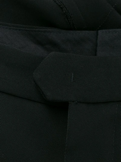Shop Yang Li Straight-leg Trousers In Black
