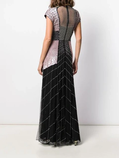 Shop Temperley London Electra Bead-embellished Tulle Gown In Black