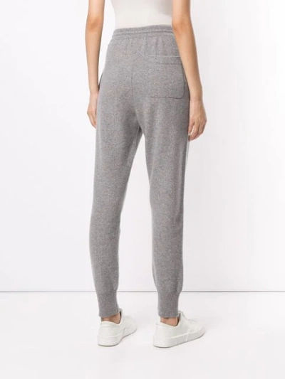 Shop Markus Lupfer Drawstring Track Trousers In Grey