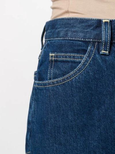 Shop L'autre Chose Loose Straight-leg Jeans In Blue