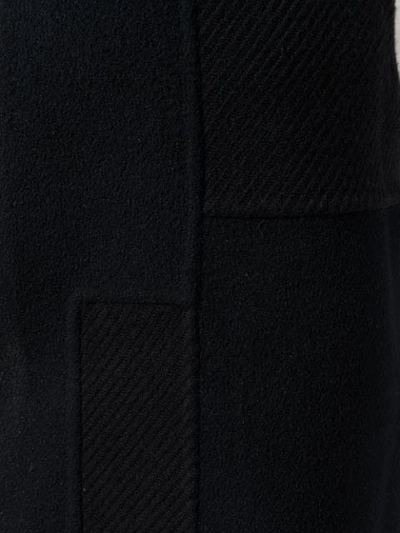 Pre-owned Prada 1990's Patchwork Effect Short Skirt In Black