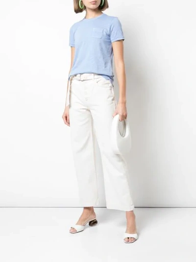 Shop Alex Mill Slub T In Blue