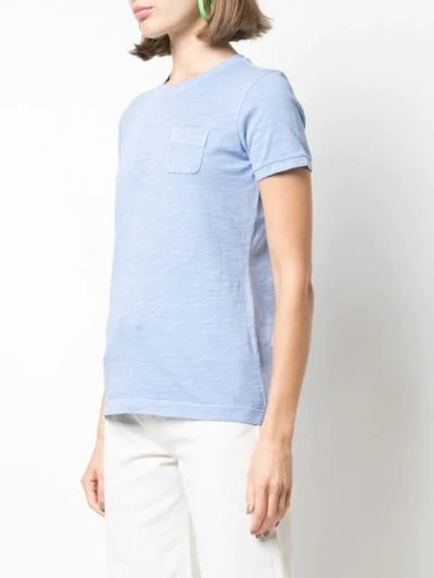 Shop Alex Mill Slub T In Blue