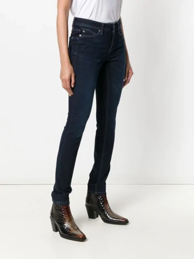 Shop Cambio Skinny Jeans In Blue