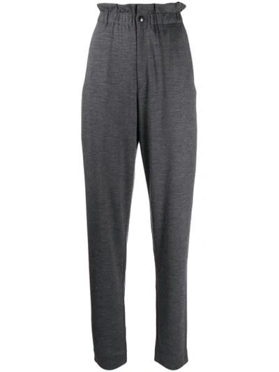 Shop Isabel Marant Durner High-waist Trousers In Grey