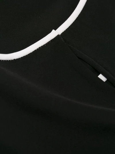 Shop Dolce & Gabbana Logo Detail Tank Top In Black