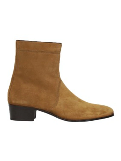 Shop Carvil Tan Suede Dylan Boots In Brown