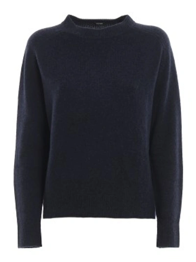 Shop Aspesi Melange Wool Sweater In Black