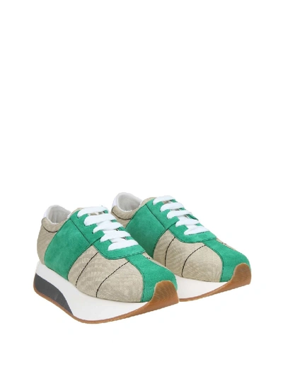 Shop Marni Sneakers Bigfoot In Cordura In Grey