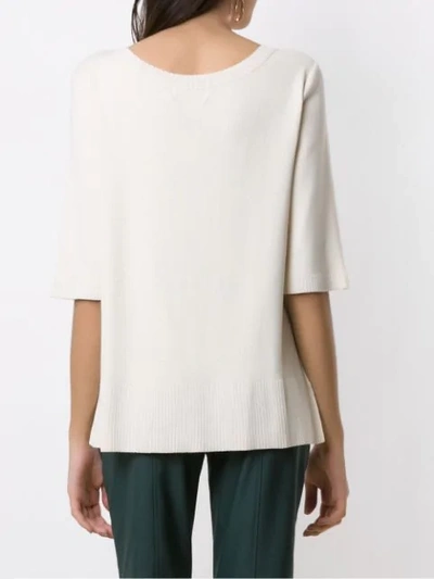 Shop Alcaçuz Norma Blouse In White