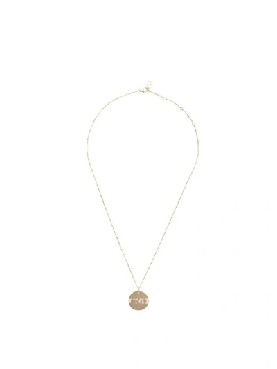 Shop Anissa Kermiche Family Pendant Gold In Not Applicable