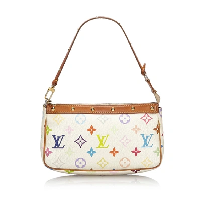 Pre-owned Louis Vuitton Monogram Multicolore Pochette Accessoires In Neutrals