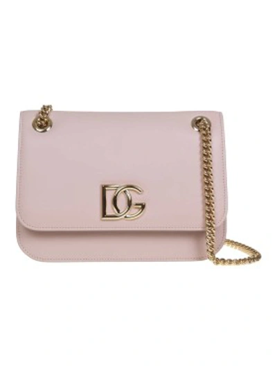 Shop Dolce & Gabbana Bag Dg Millennials In Nappa Cipria Color In Pink