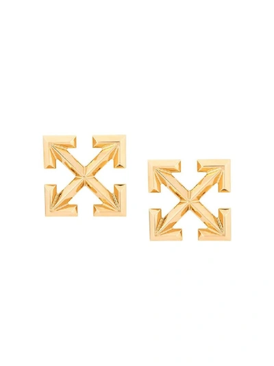 Shop Off-white Big Arrow Earring In Not Applicable