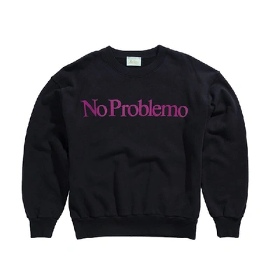 Shop Aries No Problemo Sweat - Black