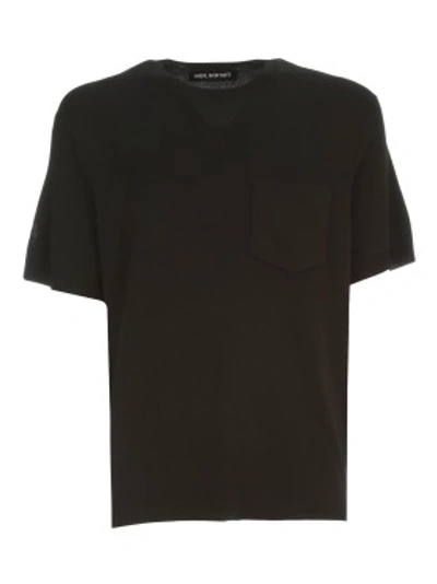 Shop Neil Barrett Nylon T-shirt In Black