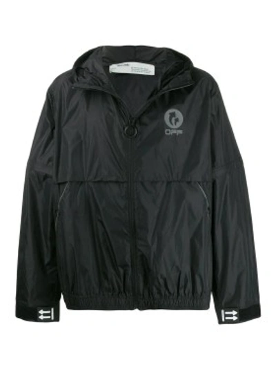 Shop Off-white Black Windbreaker Jacket