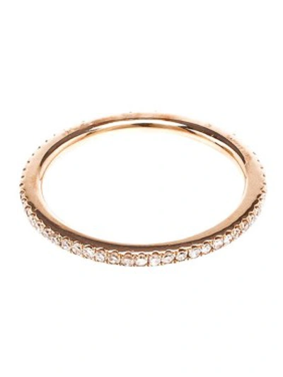 Shop Rosa De La Cruz 18kt Rose Gold Eternity Ring In Not Applicable