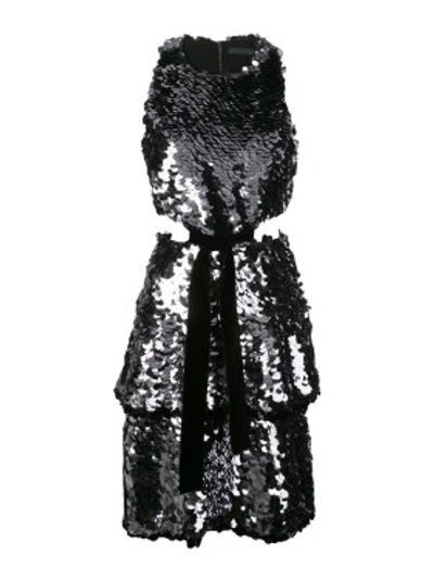 Shop Proenza Schouler Sleeveless Cut Out Dress In Black
