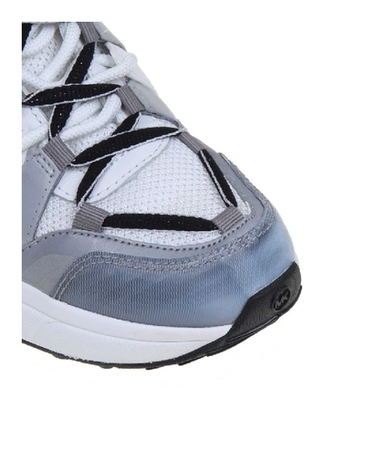 Shop Michael Kors Sneakers Hero Reflective In White