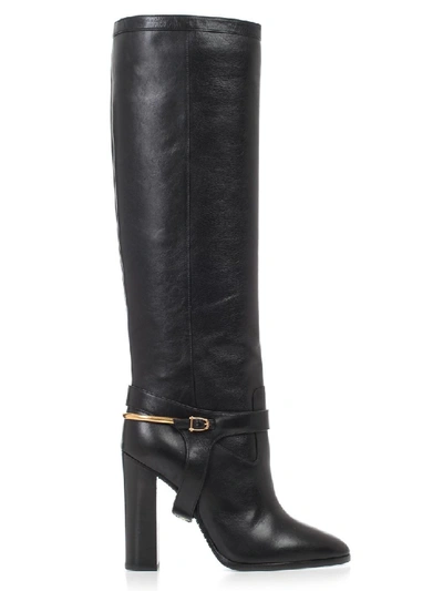 Shop Celine Boots 110 Heel In Black