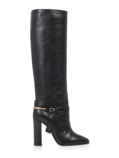Shop Celine Boots 110 Heel In Black