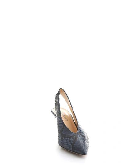 Shop Leqarant Lupin Leather Pumps In Grey