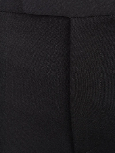 Shop Maison Margiela Flared Trousers In Black