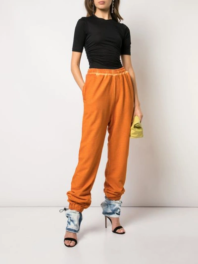 Shop Y/project Layered Track Pants - Orange