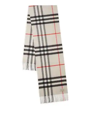 burberry stone check scarf