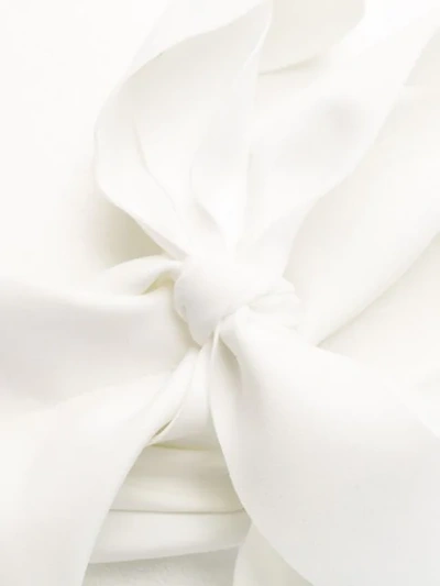 Shop Zimmermann Scoop Tie Bikini Set In White