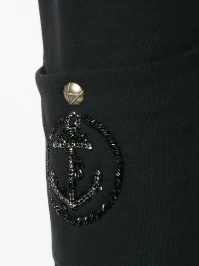 Shop Andrea Bogosian Pepita Belted Jumpsuit In Black