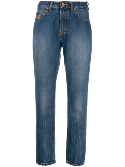 Shop Vivienne Westwood New Harris Tapered Jeans In Blue