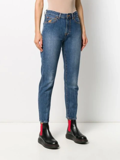 Shop Vivienne Westwood New Harris Tapered Jeans In Blue