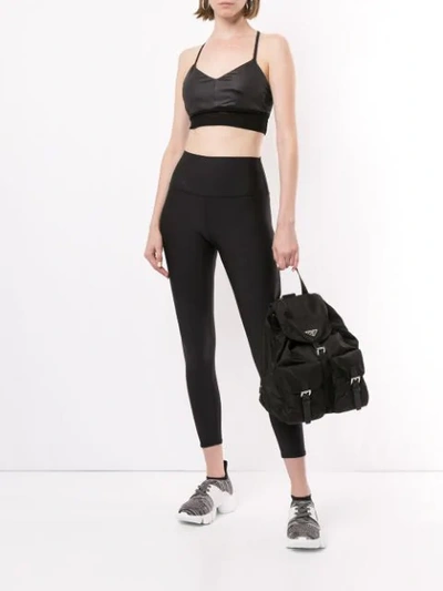 Alo Yoga Airbrush Tech Lift High Waist Leggings In Black
