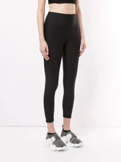 Alo Yoga Airbrush Tech Lift High Waist Leggings In Black