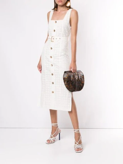 We Are Kindred Lulu Button-up Dress In Broiderie