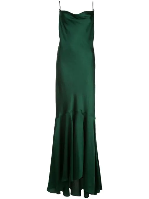 sachin and babi green dress