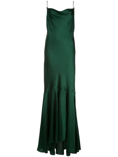 Shop Sachin & Babi Mermaid Evening Gown In Green