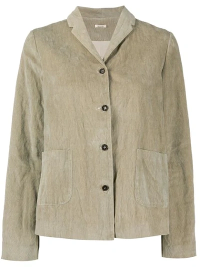 Shop Apuntob Button-up Jacket In Neutrals