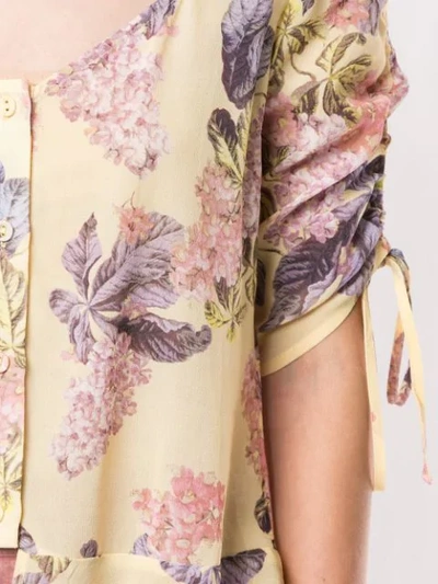 We Are Kindred Stevie Sweetheart Blouse In Yellow