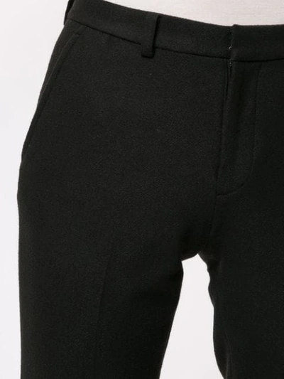 Shop Loveless High-waist Trousers In Black