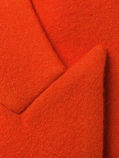 Shop Barena Venezia Cleope Double-breasted Blazer In Orange