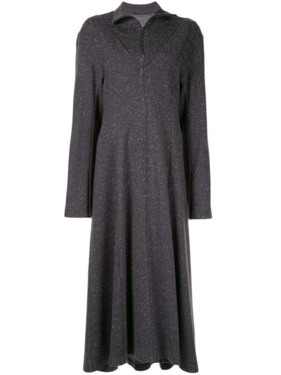 Shop Irene Nep Yearn Jersey Dress In Grey