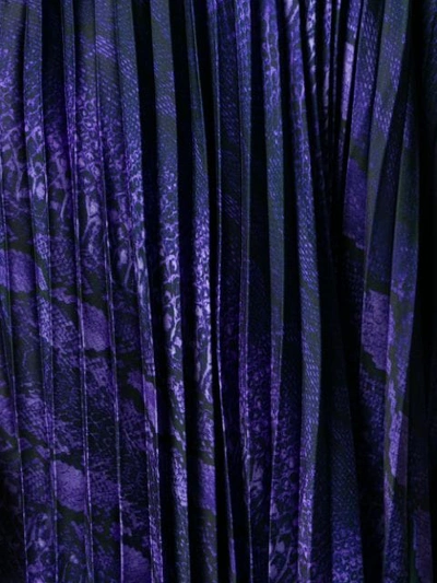 Shop Andamane Becky Pleated Skirt In Purple