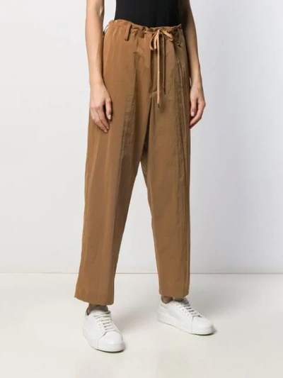 LOOSE FIT DRAWSTRING TROUSERS