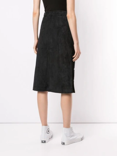 Shop Holiday Tahe Straight Skirt In Black