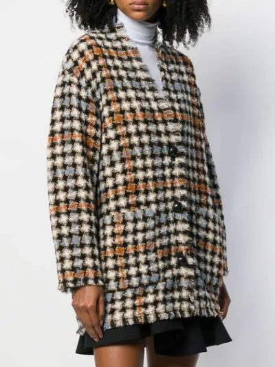 Shop Isabel Marant Dianaly Coat In Brown