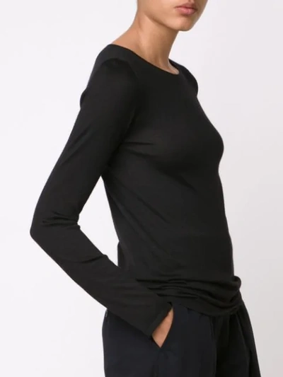 Brunello Cucinelli Crew-neck Sweater In Black