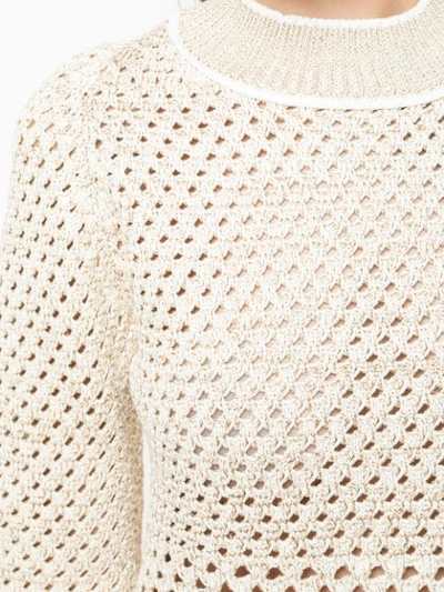 Shop Proenza Schouler Loose Knit Jumper - Gold